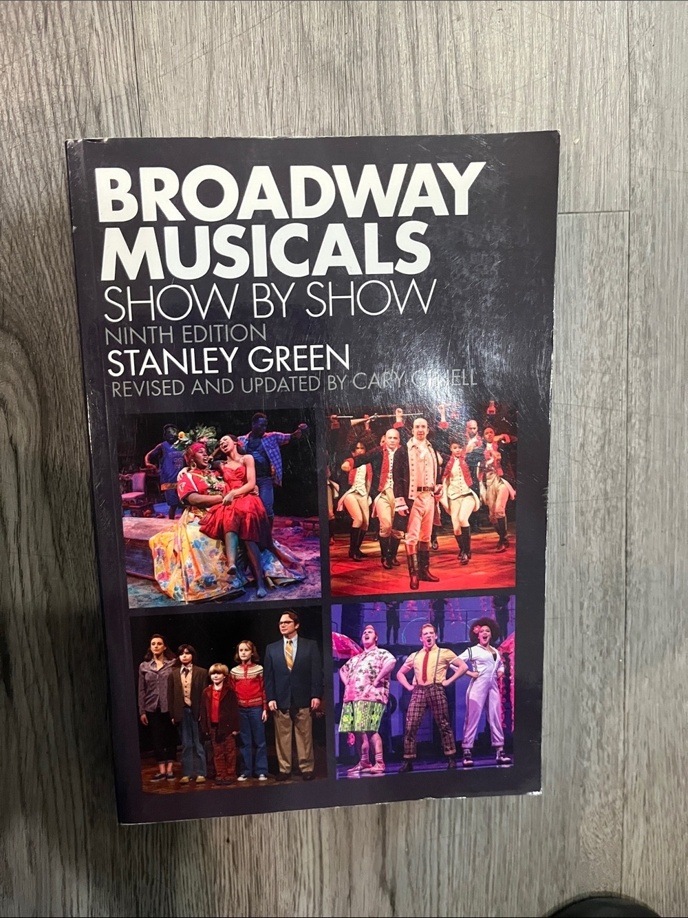 Broadway Musicals Show By Show - Black Cover paperback